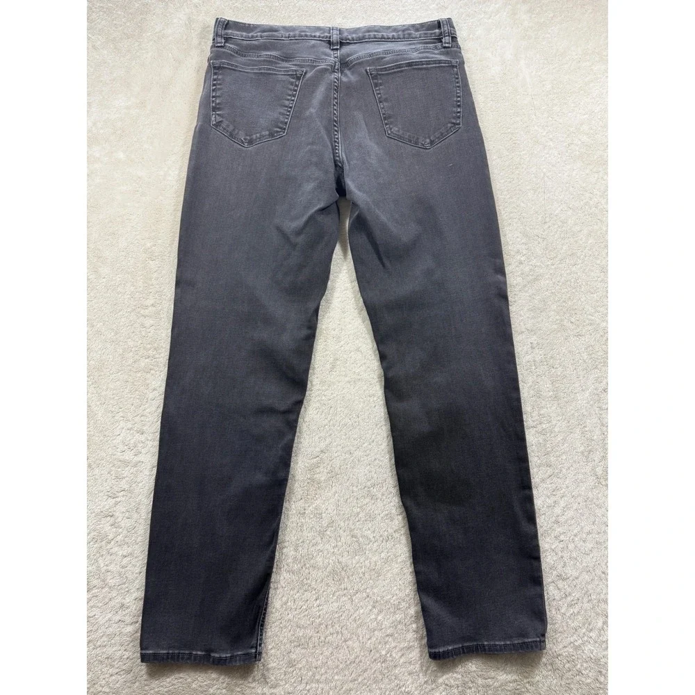 Banana Republic Mens Traveler Slim Fit Stretch Gray Jeans 33x32 Meas: 33x29.5